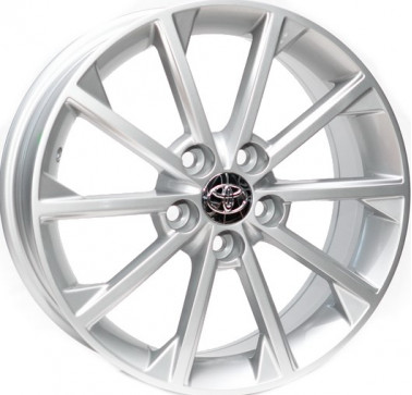 Replica Toyota R167 W7 R17 PCD5x114.3 ET45 DIA60.1 silver